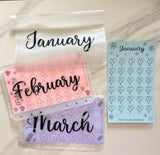 12 Month Savings Challenge