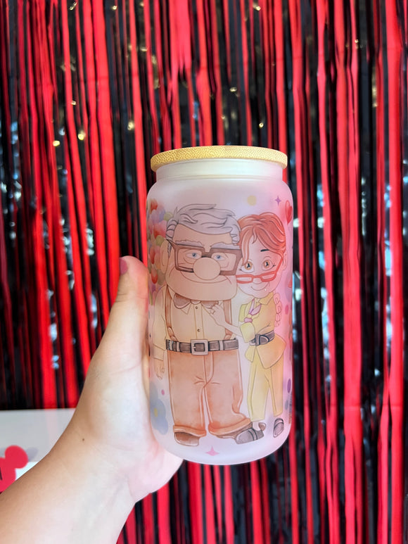16oz UP glass cup