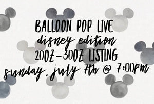 Balloon Pop LIVE Character Edition