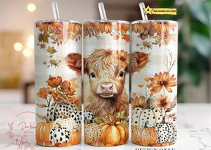 Cow Fall Tumbler