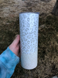 Leopard Print 20 oz Printed Tumbler